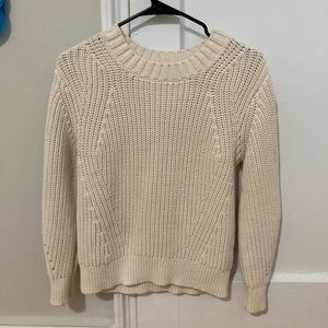 Everlane “The Texture Cotton Crew” Sweater | S